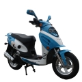 EPA vuxen Street Scooter Moped 50cc grossist blå 