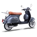 Klassiska Vespa liknande Scooter Gas Moped Sliver 